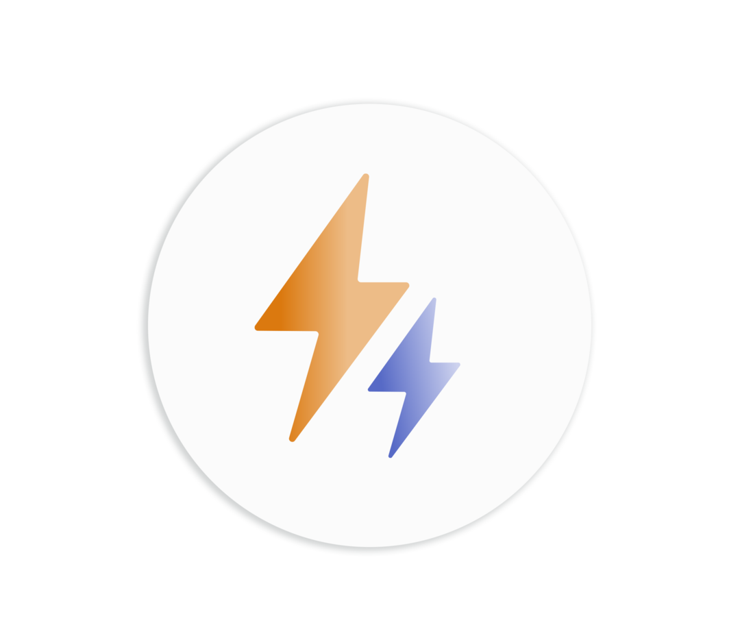 Schematische zweier Blitze.